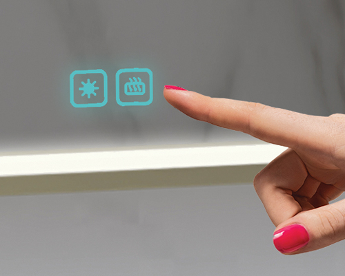 Lumen Touch™ + Sensor Technology Switch—Built-in Dimmer and Digital Memory